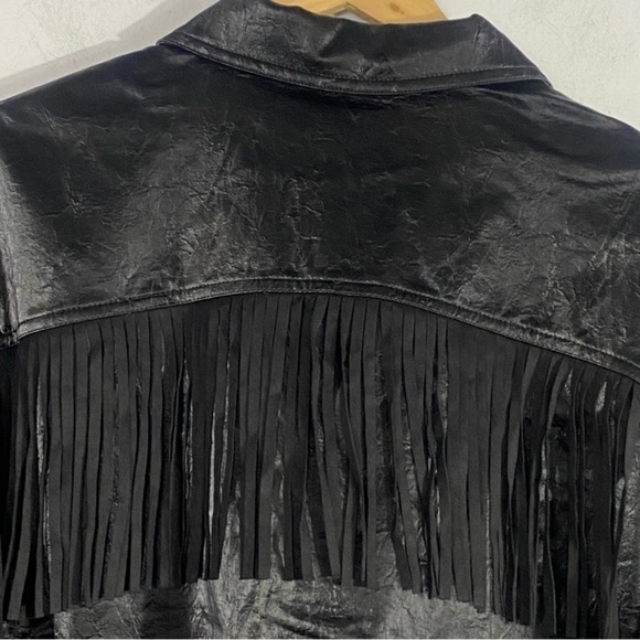 FATE Rockstar Fringe Jacket Western Moto - Picture 12 of 14